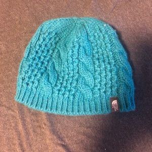 ✨BLUE NORTH FACE BEANIE✨